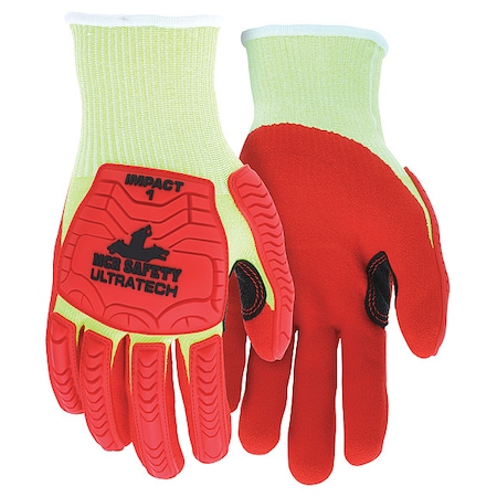 Coated Gloves, Cut Level A4, Dipped, Foam Nitrile, Sandy, S 12 PK MPN:UT1953S