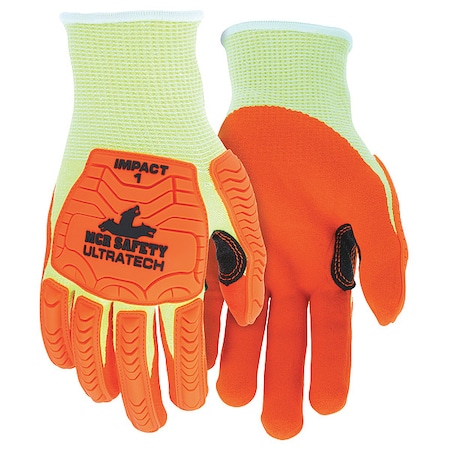 Coated Gloves, Cut Level A5, Dipped, Foam Nitrile, Sandy, L 12 PK MPN:UT1955L