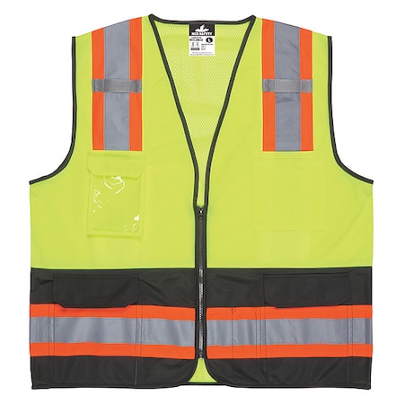High Visibility Vest, 3XL Size, Unisex MPN:WCCL2MLSZX3