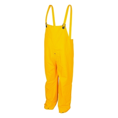 Classic .35MM Pvc/Poly Bib Overall w/Fly Yellow MPN:200BPS