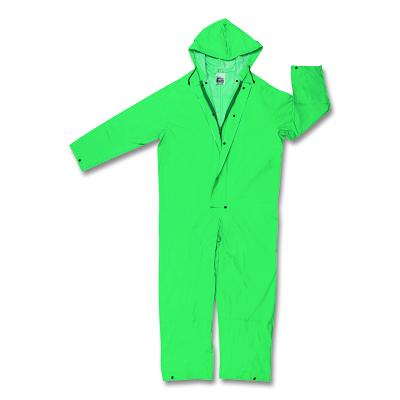 Dominator- .35MM- Pvc/Polyester- Coverall- Green MPN:2981X4