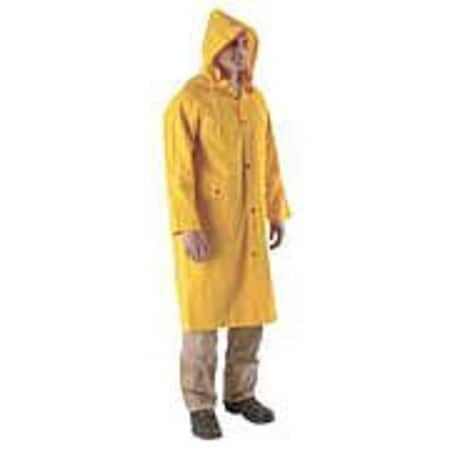 Classic- .30MM- Pvc/Polyknee Length Coat Yellow MPN:230CL