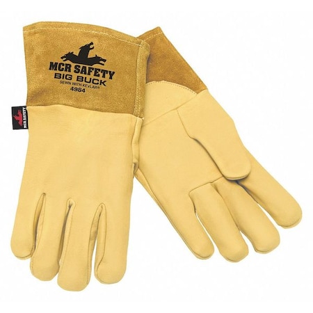Grain Deerskin Mig/Tig Welder- Sewn w/Kevlar MPN:4984XL