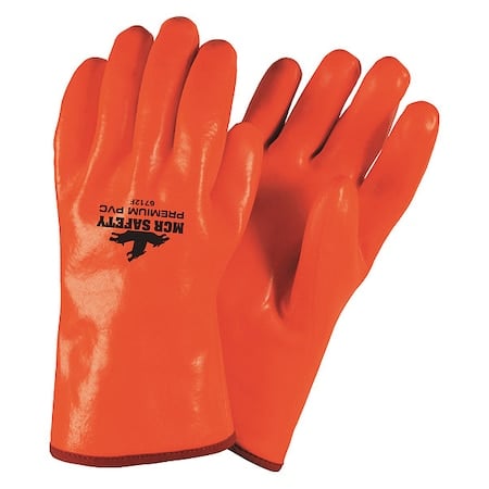 Fluorescent Orange Single-Dipped Pvc Economy MPN:6712F