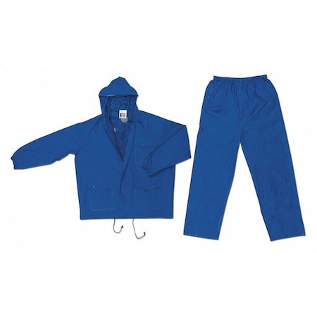 Challenger- .18MM- Pvc/Nylon- Suit- 2 Pc- Blue MPN:7032X4