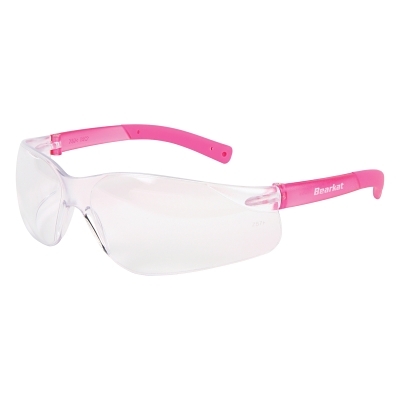 Bearkat Sm-Clear Lens Pink Non-Slip Temple Slv MPN:BK220