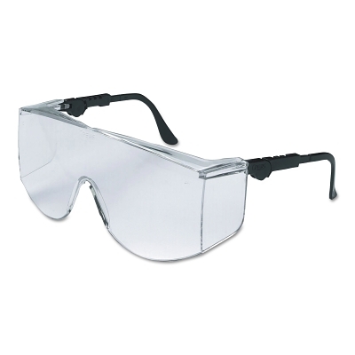 Tacoma Xl Black Temple Clear Lens Safety Spec MPN:TC110XL