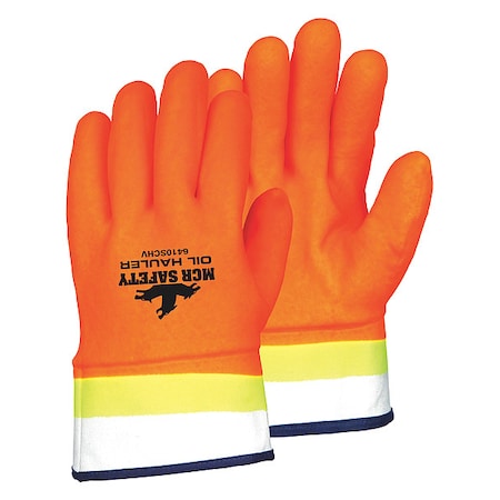 Hv Org Over Hi-Vis Limedbl Dipped Jersey Lined MPN:6410SCHV