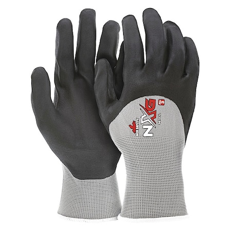 Mcr Safety Nxg 13 Ga Nysh Blk Nit Dip Plm/Knu MPN:96781XXL