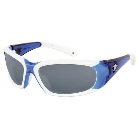 Forceflex 3 Blue/White Frame Gray Anti-Fog Lens MPN:FF322AF