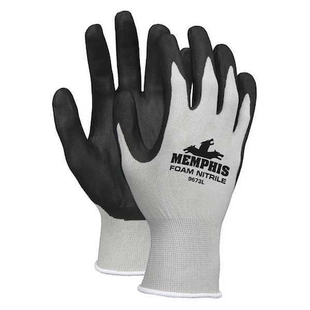 Gray Shell Black Foam Nitrile 13GA S MPN:VP9673S