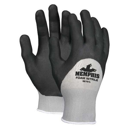 13GA Gray Shell/Blk Foamnitrile L MPN:VP96781L