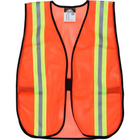 MCR Safety V201R Orange Safety Vest 2