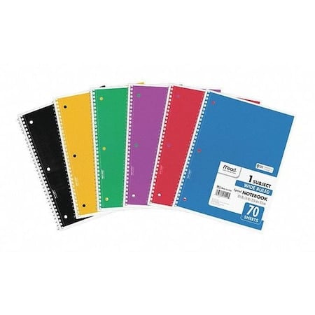 Notebook, Wire, Wide, 1Sub, 70, PK6 MPN:05510BD