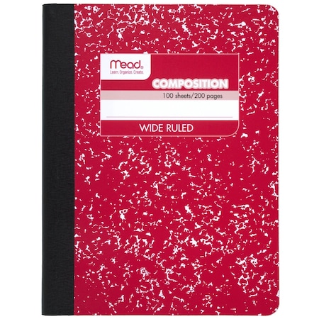 Square Deal Color Comp Book, WR, 100 Sht MPN:09918