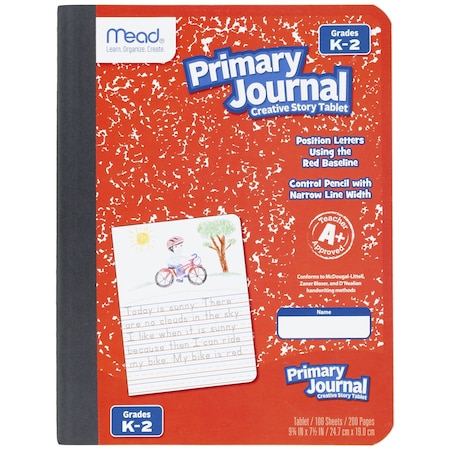 Mead Primary Journal, Half Page Ruled, K MPN:10297