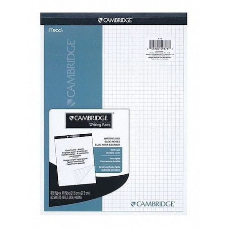 Pad, Planning, Stiff-Back, Quad Ruled MPN:59878