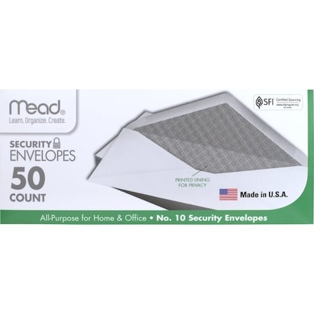 Press-It Seal-It Security Envelope, PK 50 MPN:75096