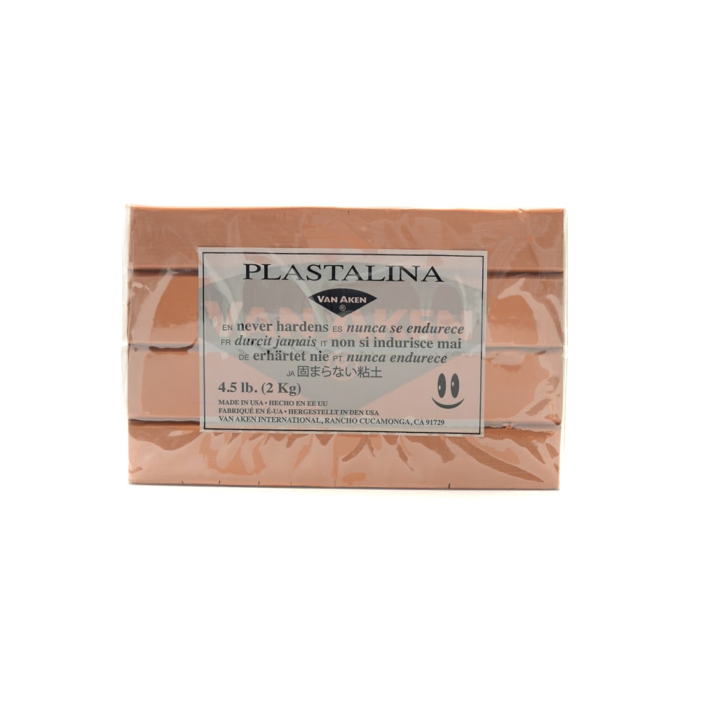 Van Aken Plastalina Modeling Clay, 4 1/2 Lb, Flesh MPN:10518