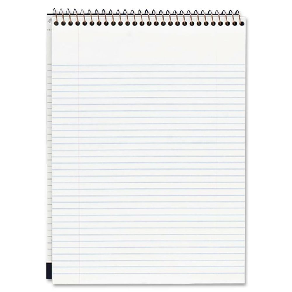Cambridge Stiff-Back Wire-Bound Notepad, Letter Size, College Rule, Navy MPN:59882