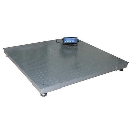 Digital Floor Scale with Remote Indicator 2500 lb./1000kg Capacity MPN:12R959