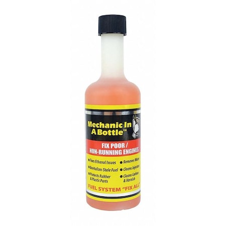Mechanic In A Bottle Ethanol Fuel Treatment, Improver, 8 oz. MPN:2-008-9