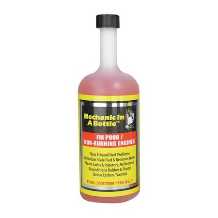 Mechanic In A Bottle Ethanol Fuel Treatment, Improver, 24 oz. MPN:2-024-5