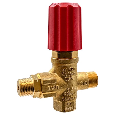 Unloader Valve, 8 gpm, 2900 psi, Brass MPN:VR54-200