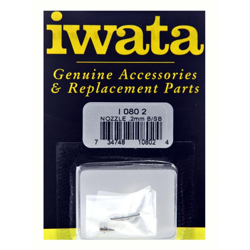 Iwata Airbrush Nozzle, Compatible With HP-B And HP-SB Airbrushes MPN:I 080 2