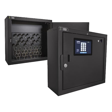 Key Cabinet, Digital, Steel, Painted, Black MPN:EA-100249-M00