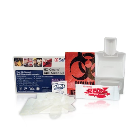 Bio-Hazard Spill Kit, EZ Cleans, PK24 MPN:P00-17120