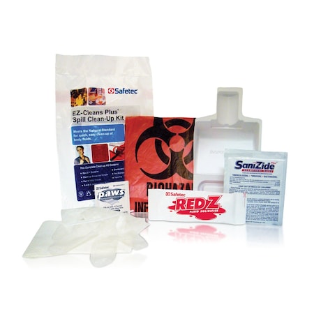 Bio-Hazard Spill Kit, EZ Cleans Plus, PK24 MPN:P00-17121