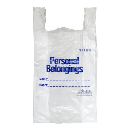 Patient Belngng Bag, 6x26x8