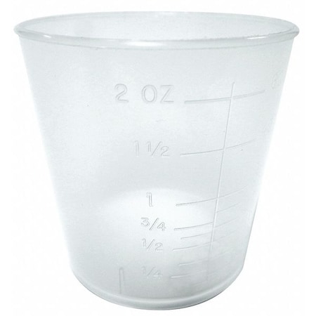 Medicine Container, 60 mL, Clear, PK1150 MPN:12103