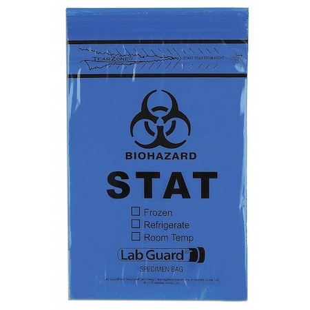 Specimen Trnsprt Bag w/Pouch, 6x9