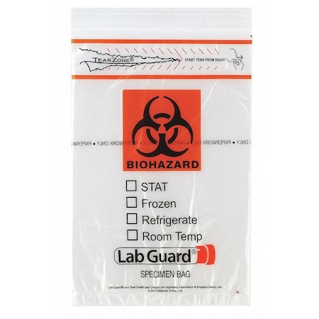 Specimen Trnsprt Bag, 6x9