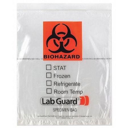 Specimn Trnsprt Bag, 12x15