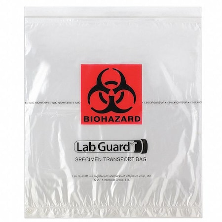 Specimen Transport Bag, 12x13x4