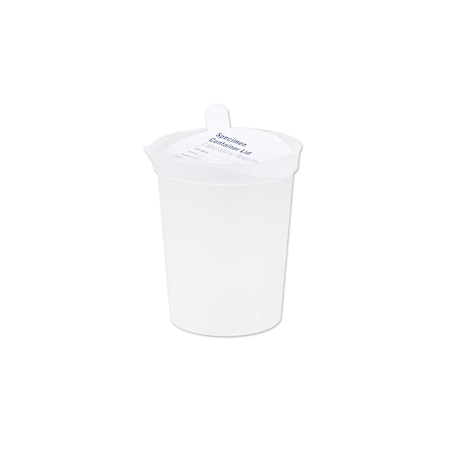 Specimen Container w/Lid, 6.5 oz., PK500 MPN:M4646
