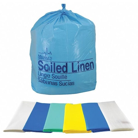 Laundry Bag, 23x8x41, Mint Green, PK250 MPN:47-11