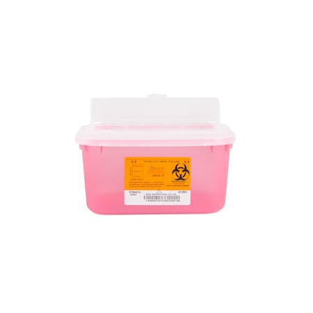Sharps Cntainr, 1 gal., Trnslucnt Red, PK23 MPN:8703T