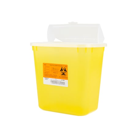 Sharps Container, 2 gal., Yellow, PK23 MPN:8704TY