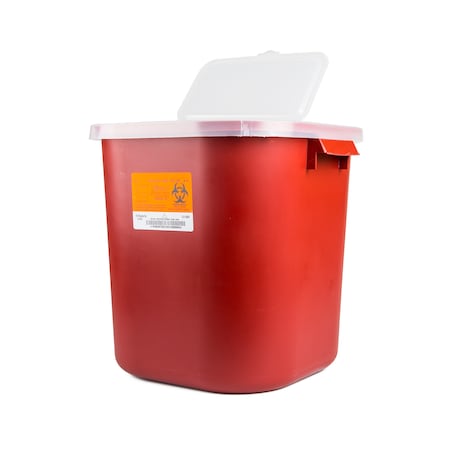 Sharps Container, 8 gal., Red MPN:8705