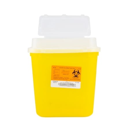 Sharps Container, 2 gal., Yellow, PK10 MPN:8707TY