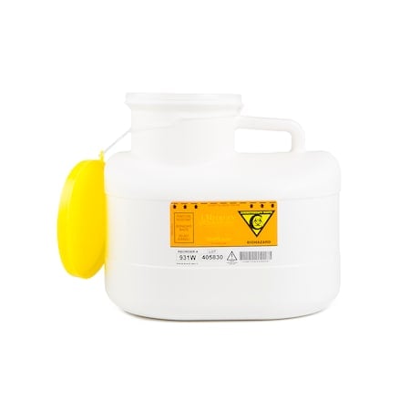 Chemotherapy Container, 10 qt., Wht, PK12 MPN:931W