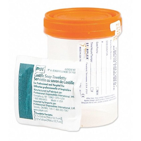 Mid-Stream Kit, 120 mL, PK100 MPN:P02-B1252-10