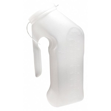 Urinal w/Hang Hndl and Cover, Dspsbl, PK50 MPN:H140-01