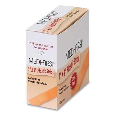 Mf Band Plastic Strip 1X3 100/ MPN:60033