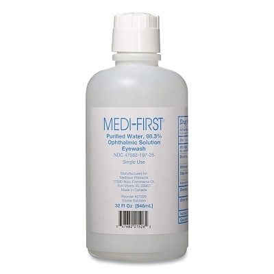 Mf Eye Wash Ster 32OZ MPN:21526
