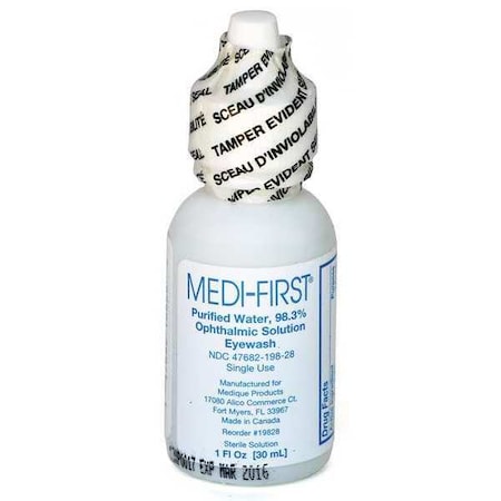Eyewash, 1oz. Sterile Buffered Solution MPN:19828